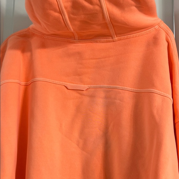 Free People Movement Final Call Hoodie in Neon Coral Size Large - Picture 7 of 11